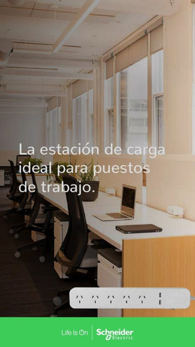 Alargue Prolongador Schneider Usb 1,5 Mts