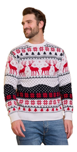W Suéter Navideño Feo Sweater Christmas Tejido Navidad [u]