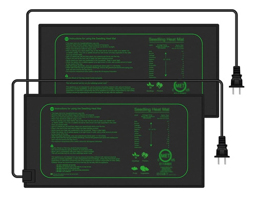 Sistemas De Cultivo De 2 Alfombrillas De Calor Para Semillas