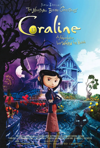 Coraline - Película Dvd 