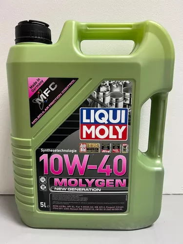 Aceite para Motor Antifricción 10W-40 5L