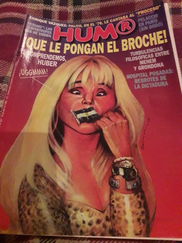 Revista Humor Ramón Palito Ortega 16 4 1998