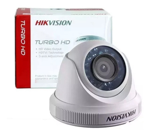 Camara Seguridad Domo Hikvision Turbo Hd 2,8 Mm Ce56d0t Ipf