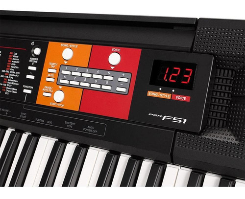 Teclado Arranjador Yamaha Psrf51 Com Fonte