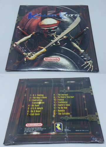 Killer Instinct Sns-akle-usa K. Cuts Sellado Snes Completo (Usado)