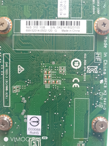 Tarjeta Video 1 Gb Bajo Perfil (Reacondicionado)