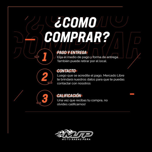 Imagen 6 de 6 de Porta Corona Para 110 Cc Zanella - Motomel - Keller- Gilera