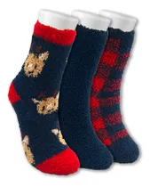 Comprar 3 Pares De Calcetas Navideñas Térmicas Afelpadas Unisex