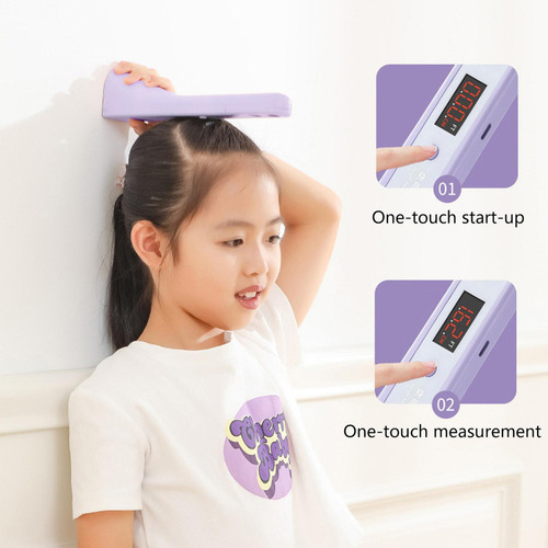 Medidor De Altura Portátil Para Niños, Pantalla Lcd