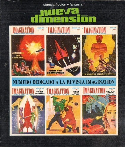 Revista Nueva Dimension 45 Philip Dick Robert Heinlein Pohl
