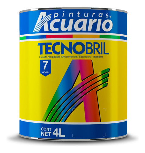 Pintura De Aceite Igualación De Colores 4 L Acuario Sec. Rap