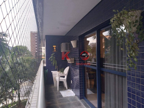 Imagem 9 de 22 de Apartamento Com 3 Dormitórios À Venda, 165 M² Por R$ 698.000,00 - Ponta Da Praia - Santos/sp - Ap10729