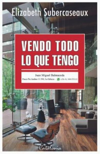 Vendo Todo Lo Que Tengo - Elizabeth Subercaseaux