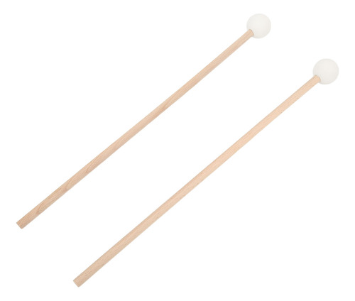 Mazo De Marimba Con Mango De Arce, 2 Mazos De Madera Para Ju