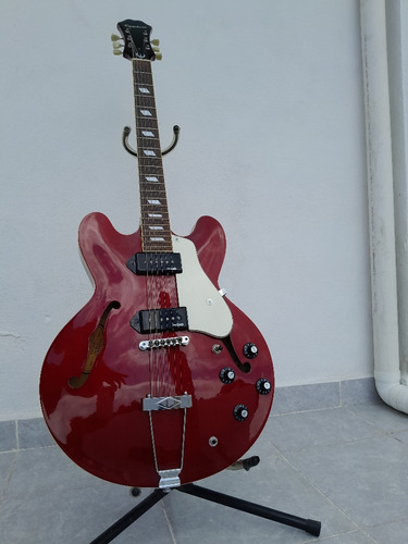 EpiPhone Casino Semi-acústica Cherry 2001 Korea