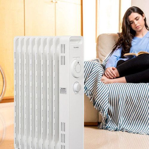 Radiador eléctrico James RA 2000 blanco 220V