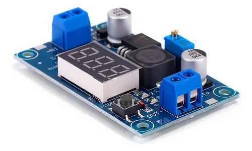 Regulador De Tensão Ajustável Lm2596 Dc-dc Display Step Down