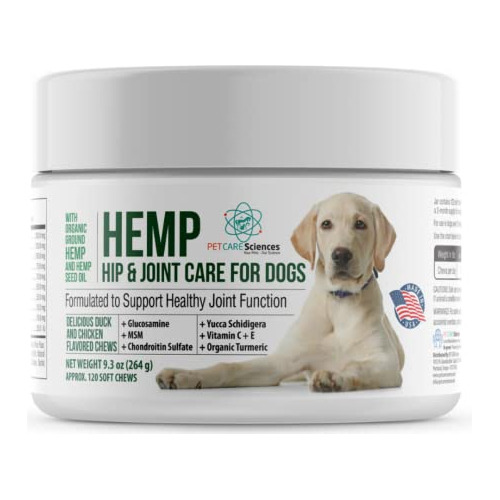 Pet Care Sciences Aprox 120 Hemp Chews For Dogs - Dog Ymyhn
