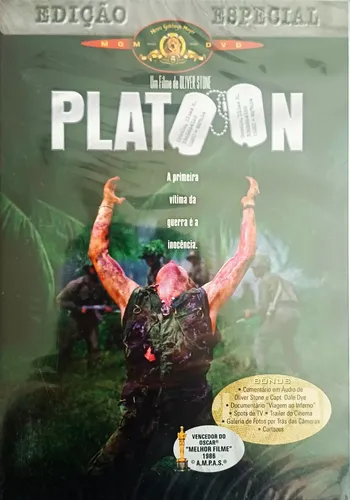 Dvd Platoon: Edição Especial (oliver Stone) - Lacrado