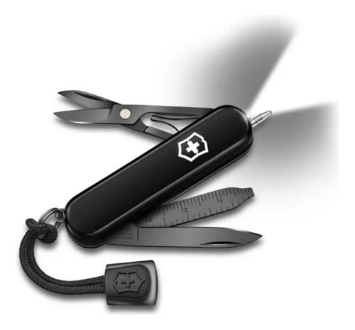 Victorinox Navaja Signature Lite Onyx Black, 9 Usos