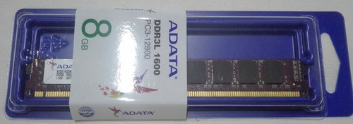 Memoria Ram 8gb 1x8gb Adata Addx1600w8g11 P/pc