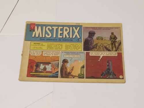 Revista Misterix N° 539 De 1959. Editorial Abril