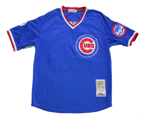 Casaca Baseball - M - Chicago Cubs - Original - 168