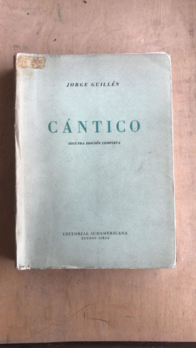 Cantico - Guillen, Jorge