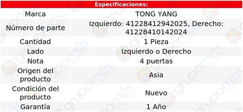Bisel Izq O Der 320i Bmw 02 Al 05 Tong Yang