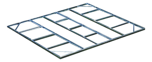 Kit Base Para Cobertizos Fdn106 - Tamaños 4'x10', 8'x6', 10'