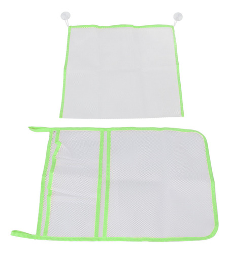 Suporte De Brinquedos De Banheira De Malha, 2 Peças, Organiz