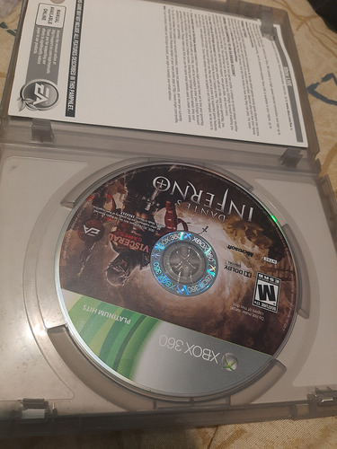 Dantes Infierno X Box 360 (Usado)