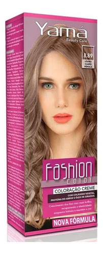 Coloração Fashion Color 8.89 Louro Claro Pérola 60g - Yamá