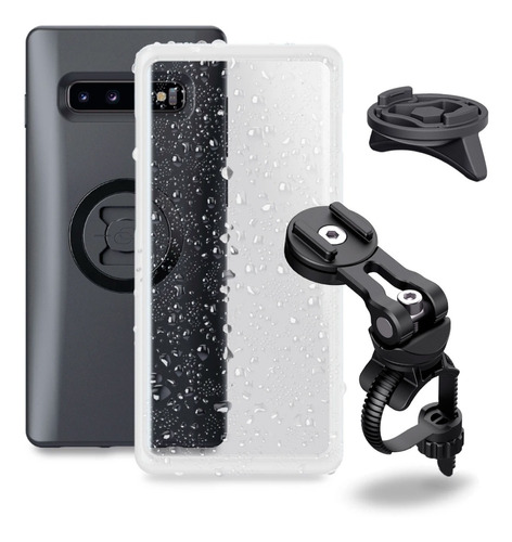 Kit Soporte Celular Bici + Funda Samsung S10 Plus Sp Connect