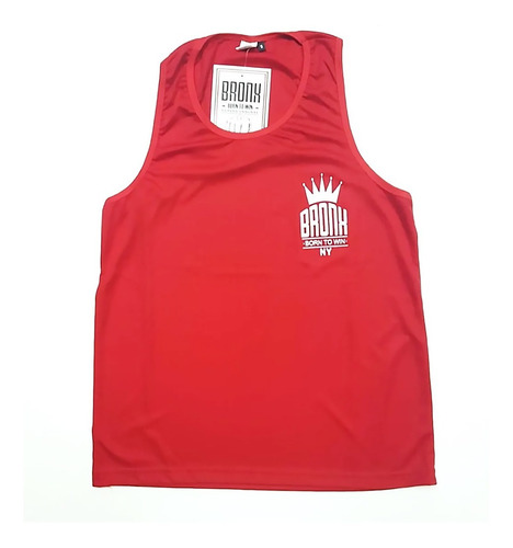 Musculosa Lisa De Boxeo Entrenamiento Deportivo Bronx Adulto