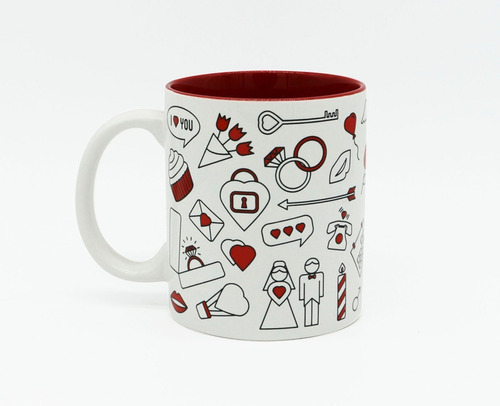 Taza San Valentín Amor Matrimonio Boda