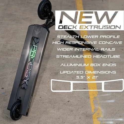 Patinete De Rua Envy Scooters Prodigy X Completa - Cinza Gris