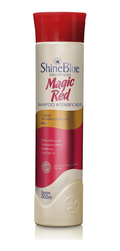 Shampoo Shine Blue Magic Red 300ml