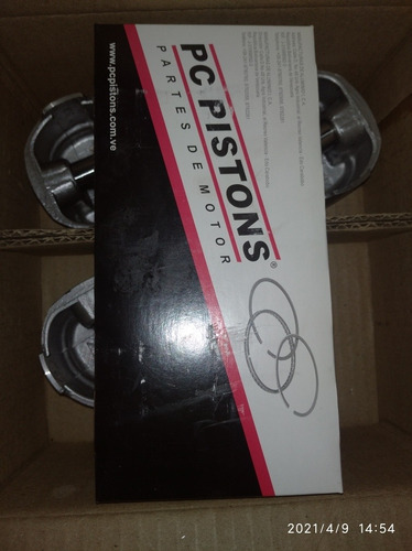 Pistones Y Anillos Renault Symbol 1.4 Kangoo K7j Std