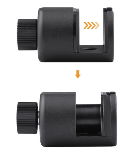 Imagen 7 de 9 de Mini Teléfono Celular Montura Trípode Adaptador Trípode Titu