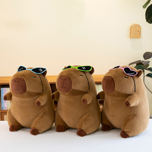 //- Linda Muñeca De Peluche Capybara Juguete Suave Y Cómodo
