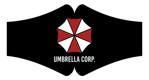 Tapabocas Umbrella Corporation  Personalizado 