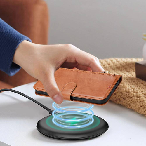 Funda Con Tapa Para Intel P55 Plus Protection, Suave Piel Sintética, Funda Tipo Cartera Con Cremallera Y Tarjetero