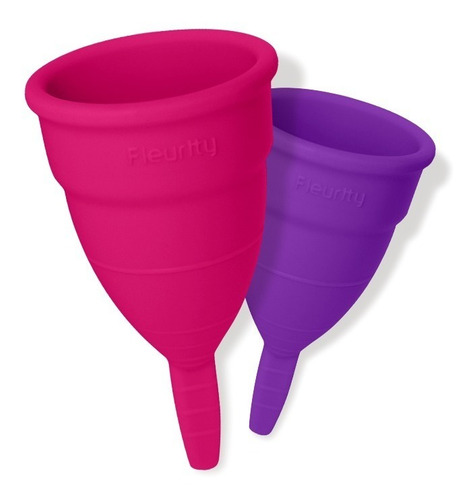 Imagen 3 de 3 de 2 Copas Menstruales Fleurity Que No Filtran - Tipo 1