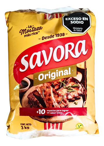 Mostaza Savora X 3 Kg 