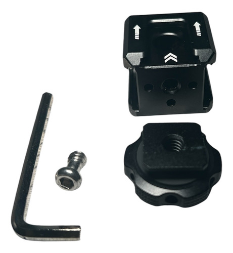 Adaptador Hot Shoe C/ 3 Sapata P/ Led Monitor Microfone Dslr