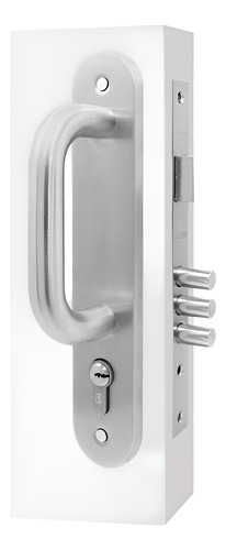 2 Pzs Cerradura Jal-man Mc121 Cil60mm Inox-la Soprano