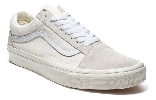 Tenis Vans Old Skool Para Hombre White