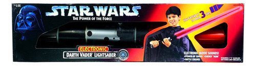 Star Wars Power Of The Force Electronic Vader Lightsaber V2