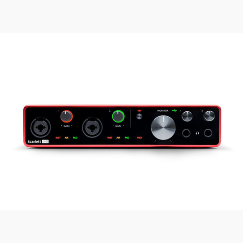 Interface De Audio Focusrite Scarlett 8i6 3ra Generación